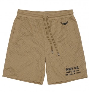 Avirex Aviator Mesh Short Muške Kratke Hlače Mink | KCSH-94368