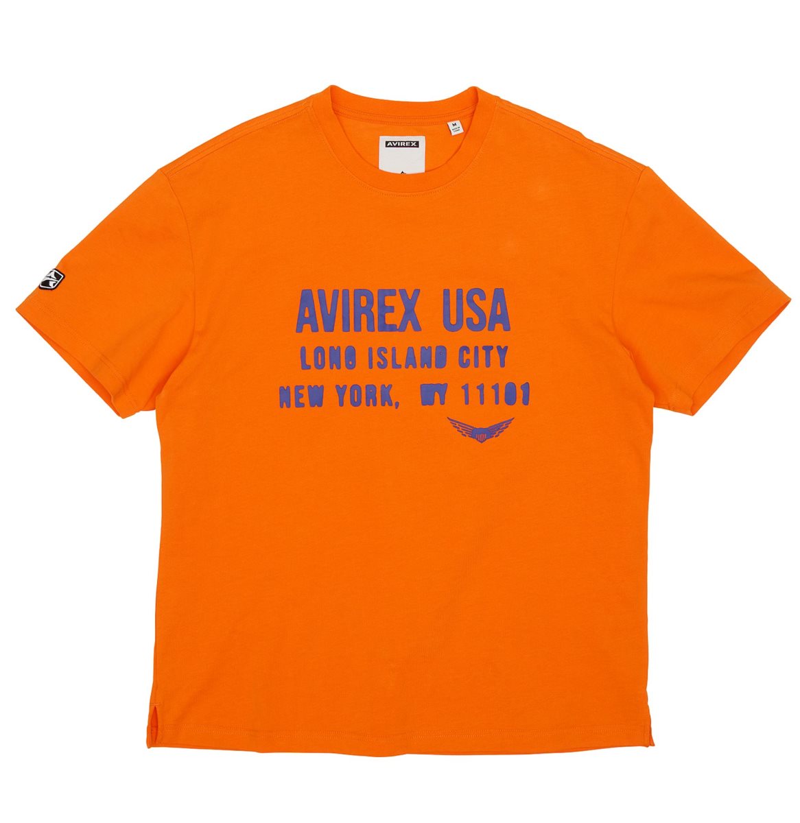 Avirex Aviator Tee Muške Tees Narančaste | ZSXI-59381