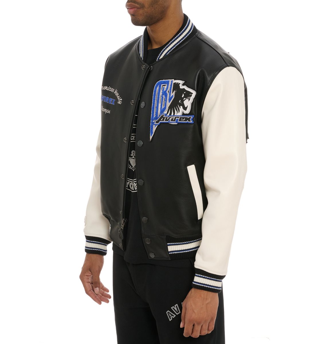 Avirex Black Lions Varsity Jacket Muške Jakne Visebojne | NEGP-75923