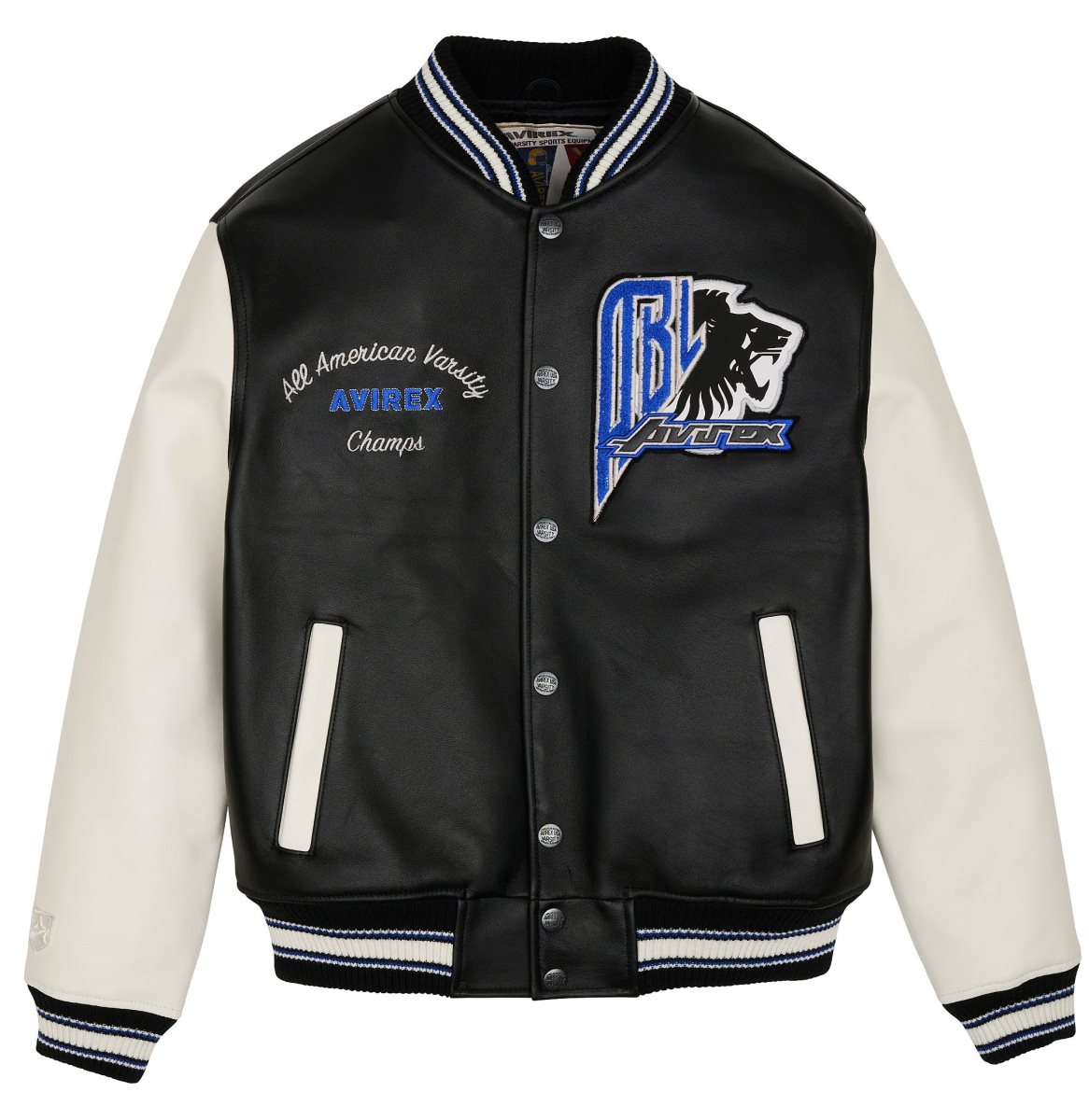 Avirex Black Lions Varsity Jacket Muške Jakne Visebojne | NEGP-75923