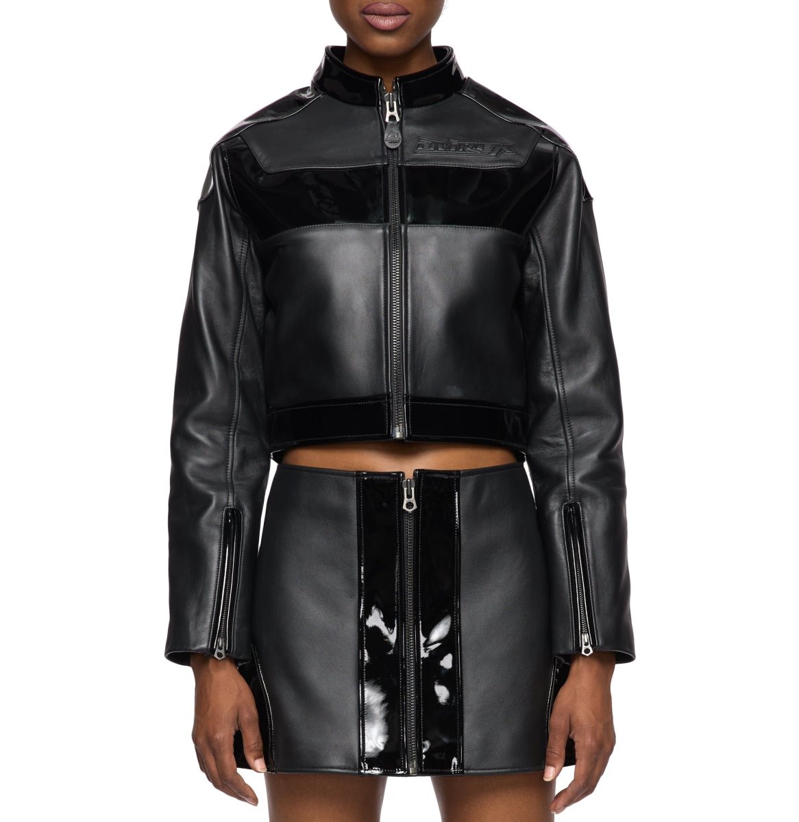 Avirex Cropped Moto Jacket Ženske Jakna Visebojne | RNSU-17495