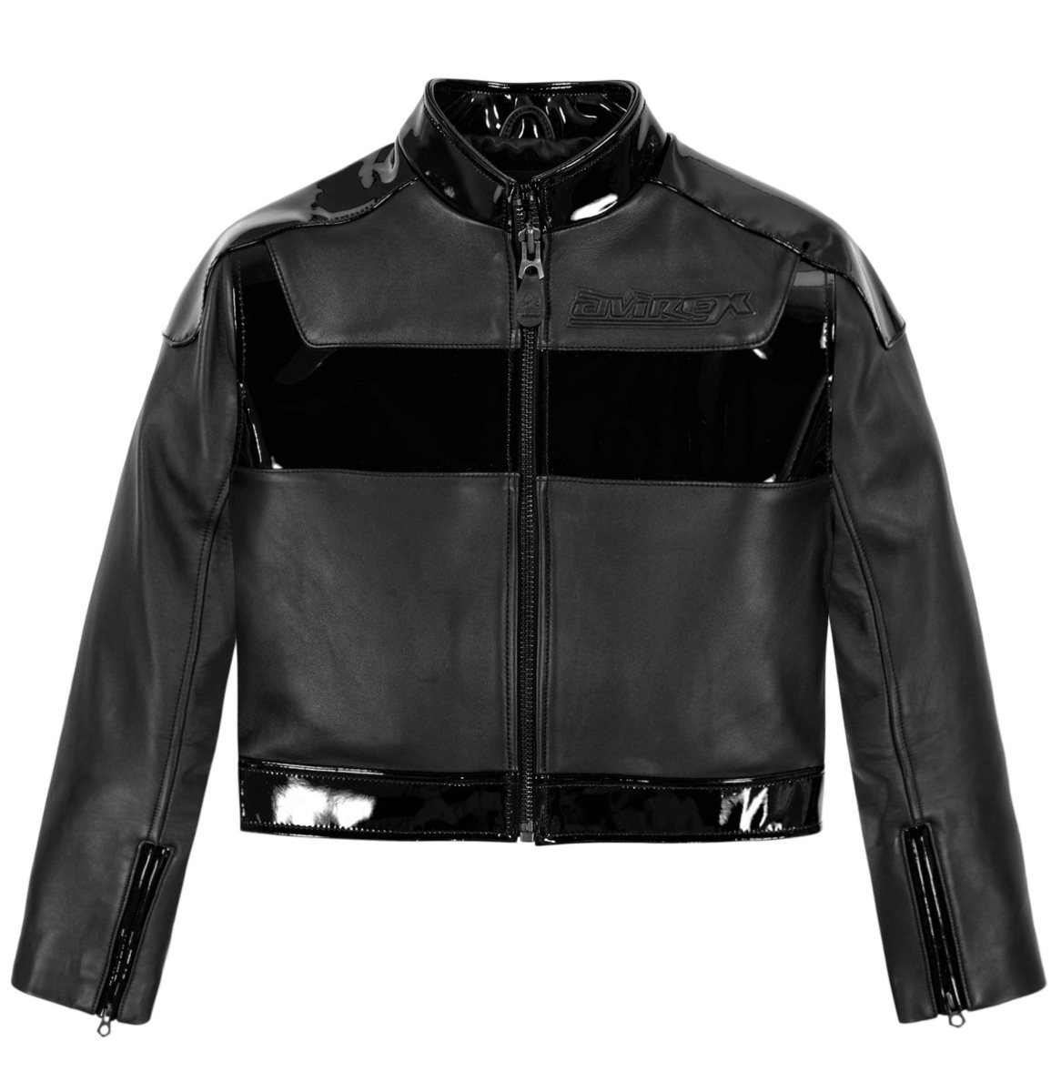 Avirex Cropped Moto Jacket Ženske Jakna Visebojne | RNSU-17495