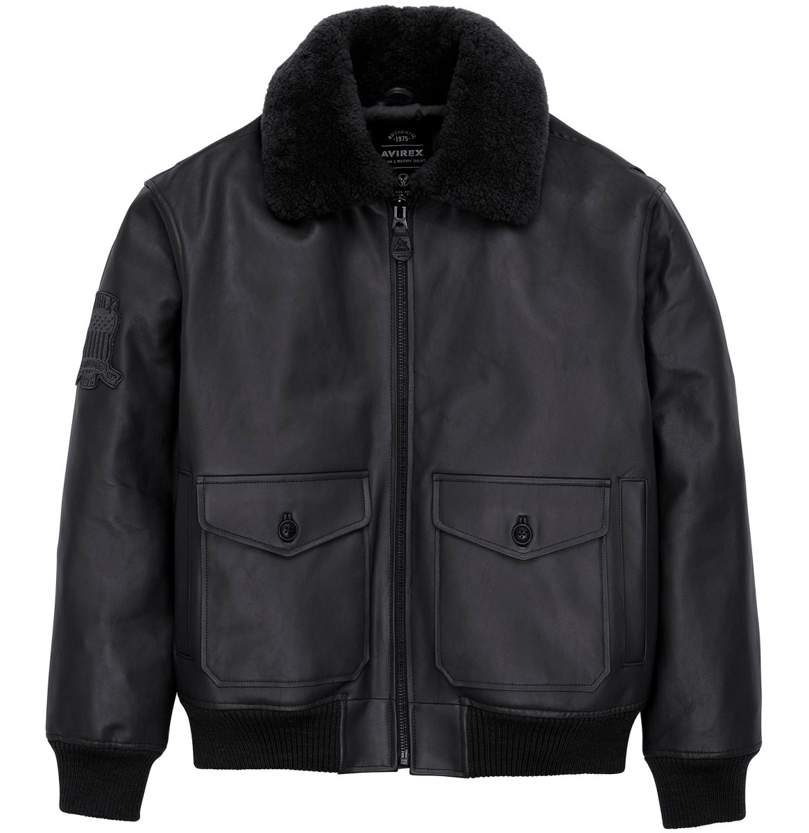 Avirex G-1 Bomber Jacket Muške Jakne Crne | PLJT-98572