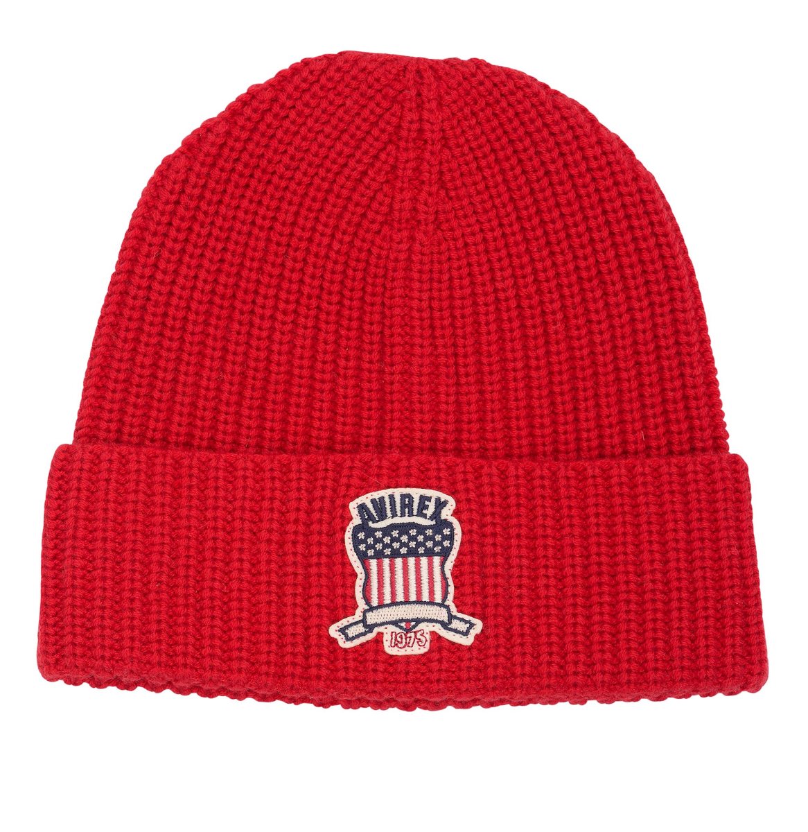 Avirex Icon Beanie Muške Šeširi Crvene | JVYW-93256