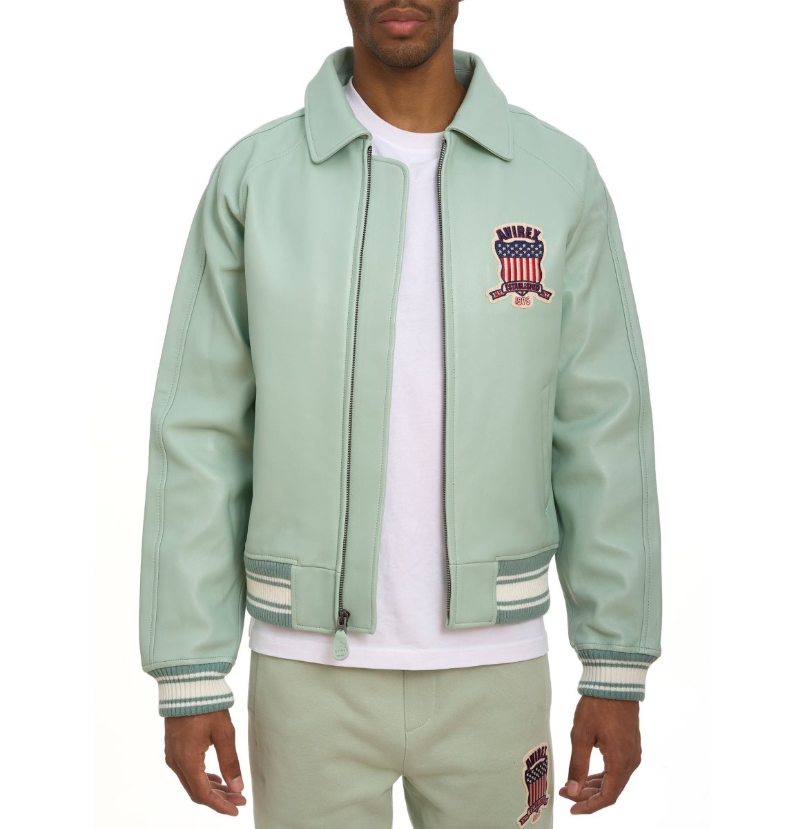 Avirex Icon Jacket Muške Jakne Seafoam | TXSE-93571