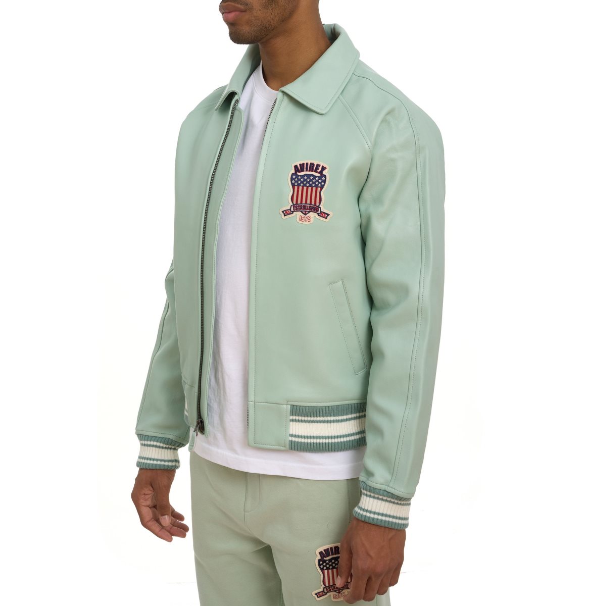 Avirex Icon Jacket Muške Jakne Seafoam | TXSE-93571