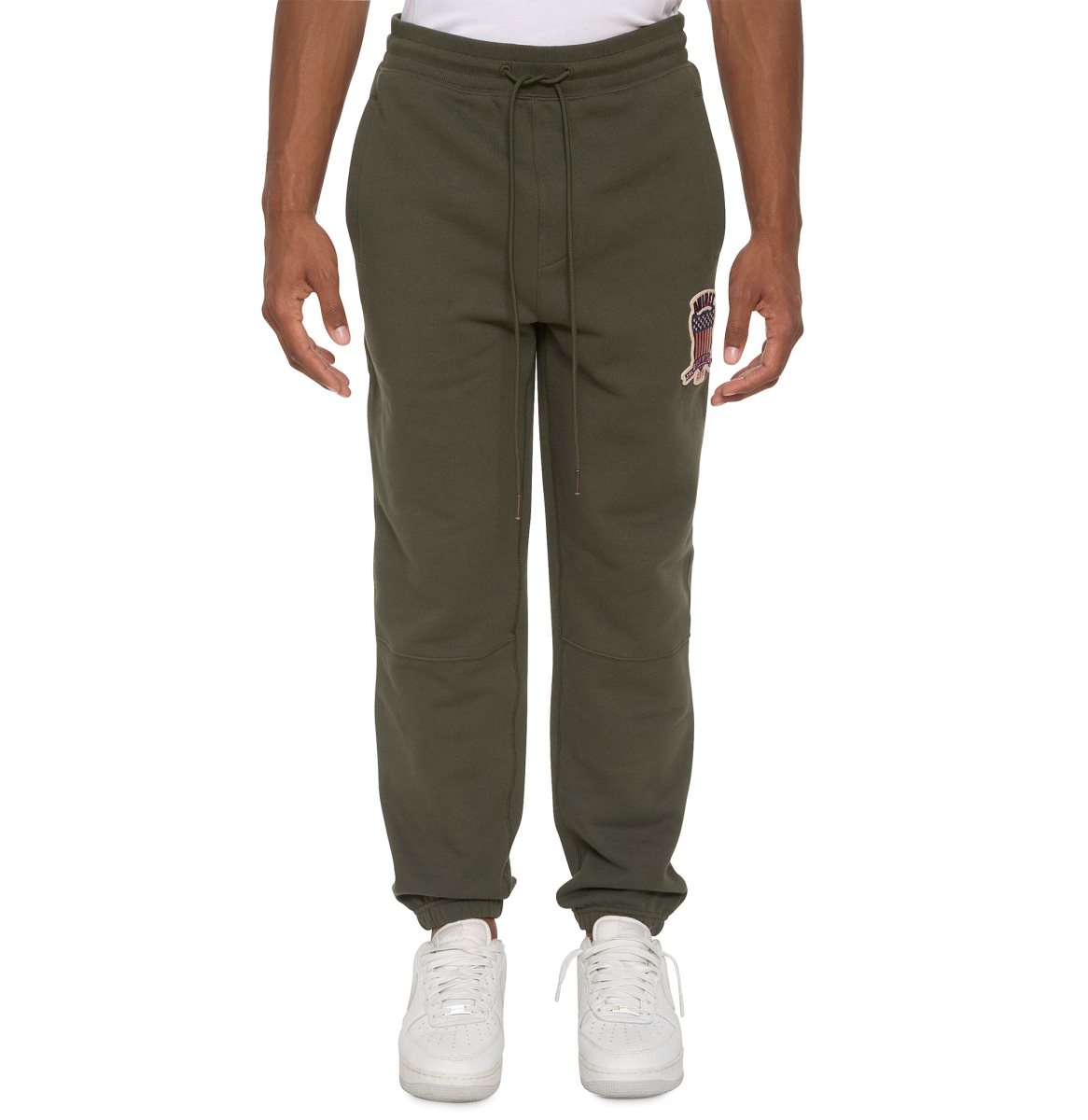 Avirex Icon Jogger Muške Jogger Hlače Maslinasto Zelene | WVXA-83762