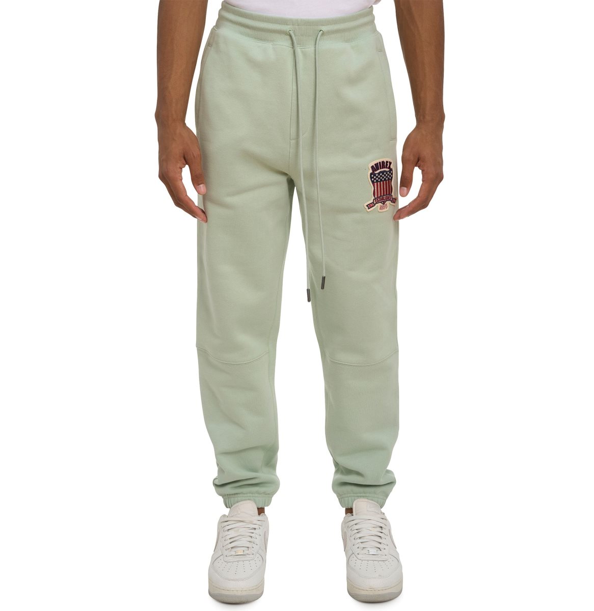 Avirex Icon Jogger Muške Jogger Hlače Seafoam | WKJM-60942