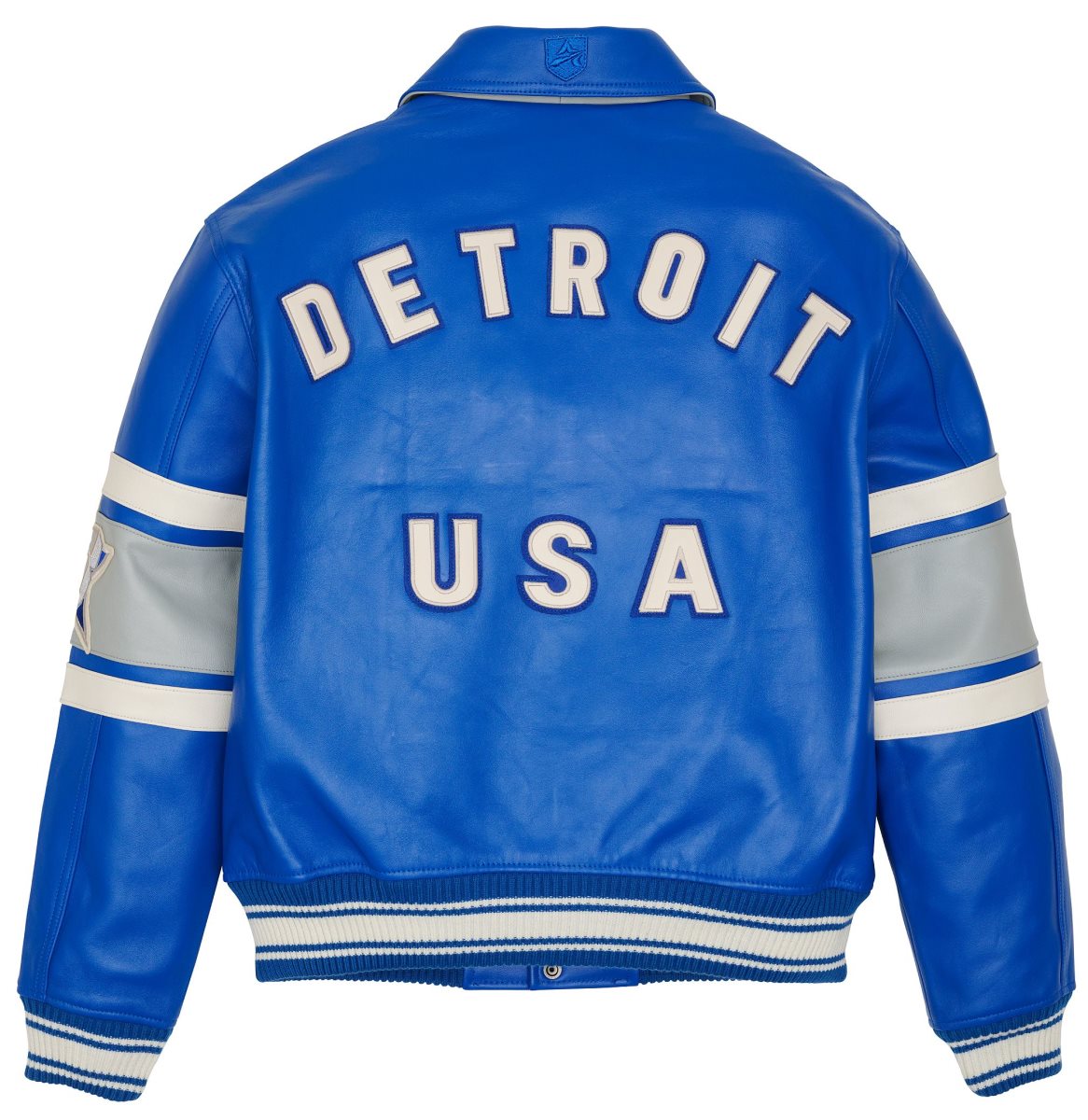 Avirex Limited Edition City Series Detroit Jacket Muške Leather Plave | RHBN-09624