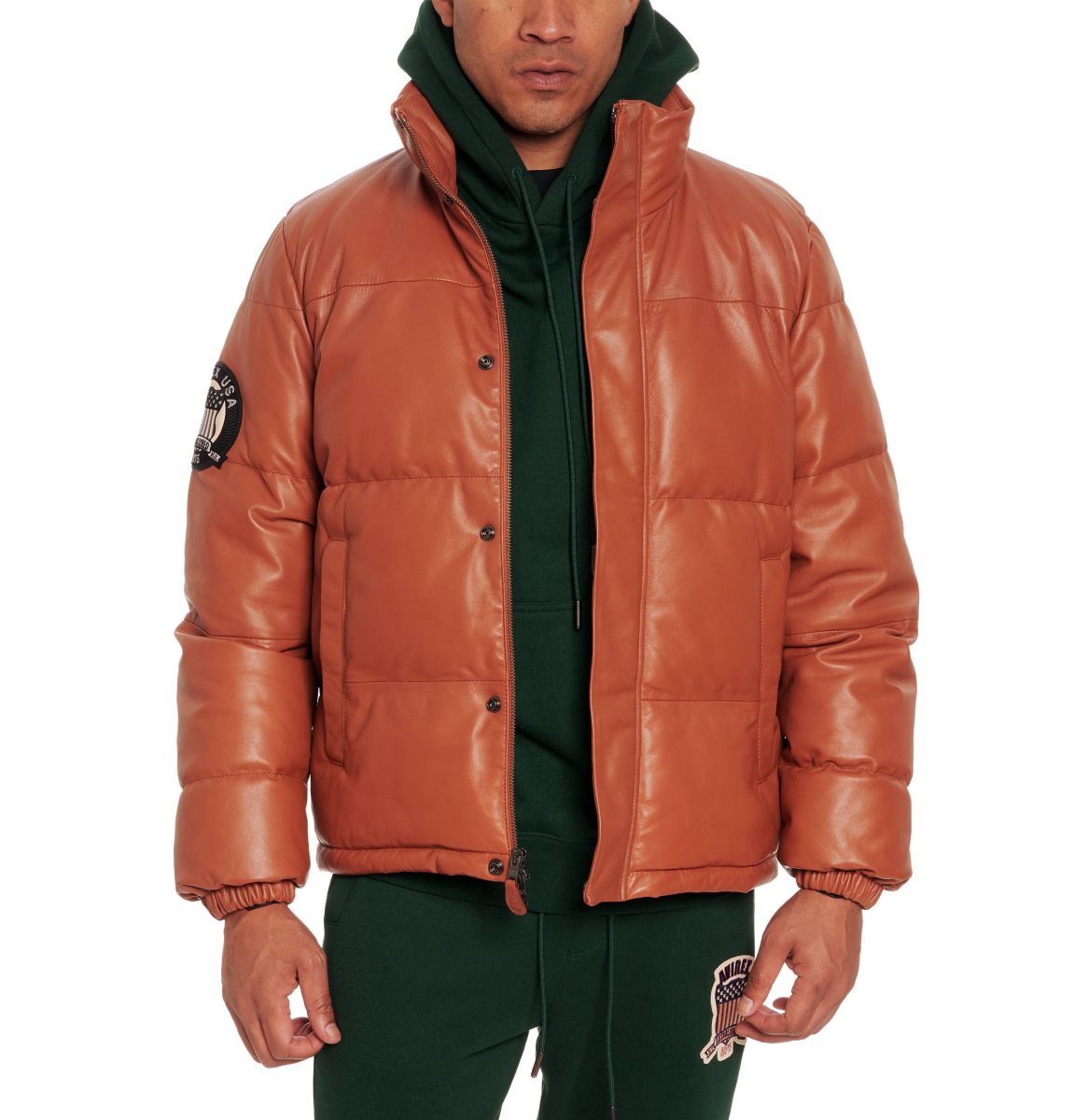 Avirex Official Leather Parka Muške Jackets & Coats Visebojne | ASVP-98374