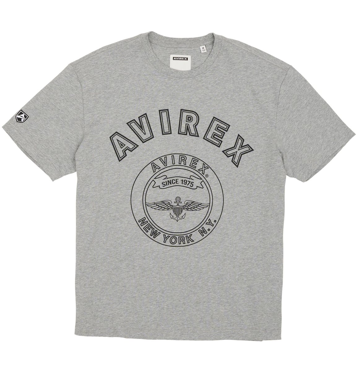 Avirex Stadium Tee Muške Tees Sive | IMFC-52369