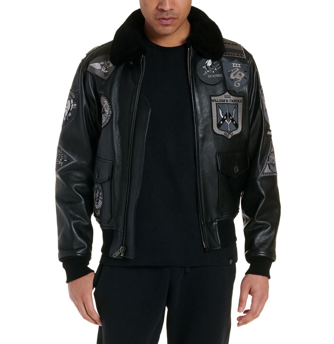 Avirex The G-1 Flight Jacket Muške Leather Visebojne | OLGA-26507