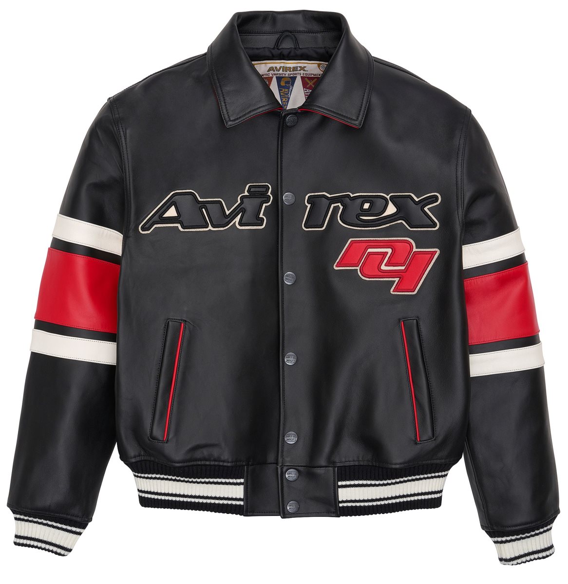 Avirex The Legend Jacket Muške Jakne Crne | ZPCX-94601